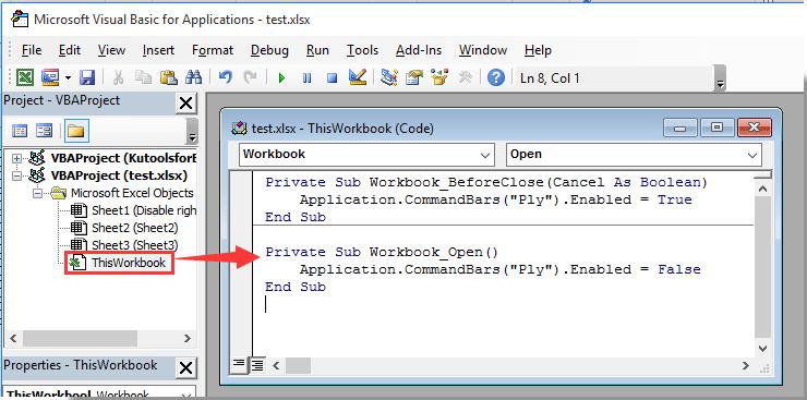 Cách chèn nút tùy chỉnh và các cách vô hiệu hóa menu chuột phải trong Excel